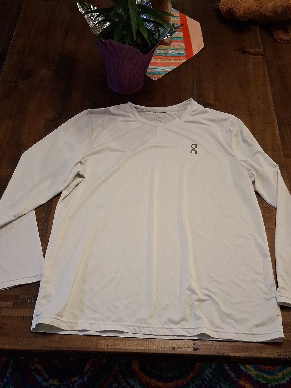 On Running White Core Long-T Men's Long Sleeve Tee